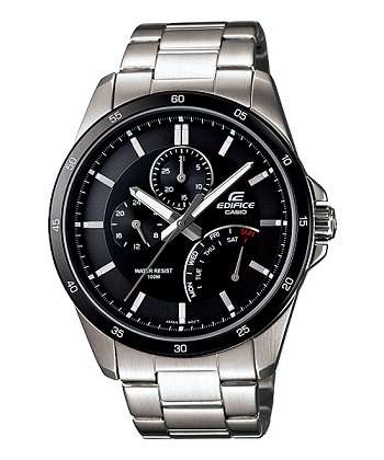 CASIO EDIFICE Stainless-Steel Watch - Stylish Timepiece !!