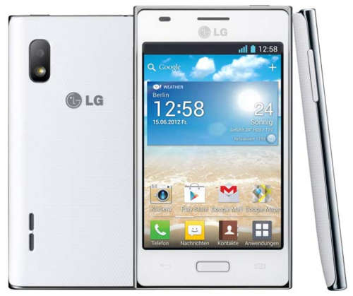 ## Brand New ## White LG Optimus L5 - Andriod 4.0 - WiFi, Bluetooth, 4.0" Smartphone - Unlocked