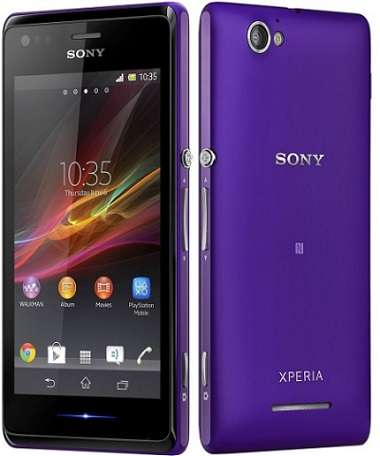 Purple Sony Xperia M Smartphones - Dual Core, Android, Wi-Fi, Bluetooth