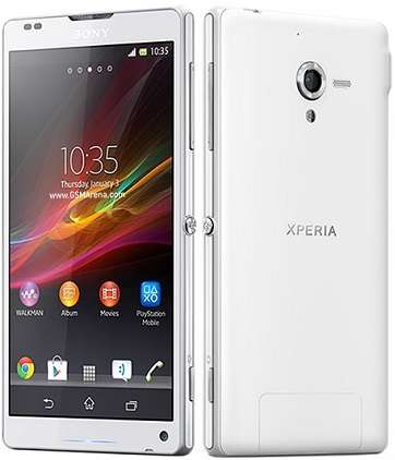 White Sony Xperia ZL - 5.0", Andriod, Quad Core, 13MP, 2GIG RAM, 16GIG ROM, Wi-Fi, Bluetooth