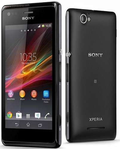 Black Sony Xperia M Smartphones - Dual Core, Android, Wi-Fi, Bluetooth