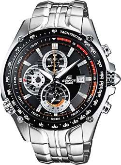 # Valentine Special # Casio Edifice (543D) Men's Chronograph Stainless Steel Watch