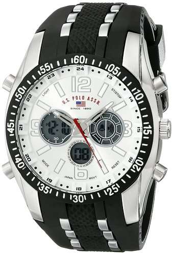 ## First on BoB ##  US Polo Assn.Men's Sports Digital Multi-Function Watch - 5 Colors Available !!