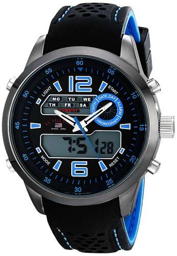 ## FIRST on BOB ##  US Polo Assn.Men's Sports Digital Multi-Function Watch - Great Christmas Gift !!
