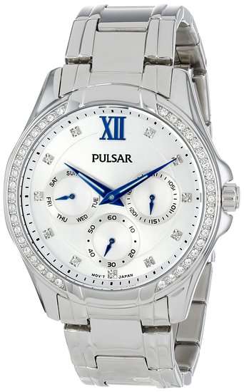 ## First on BoB ## Pulsar Women's Analog Quartz Silver Stainless Steel Watch - ELEGANT !!