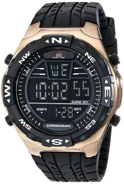 US Polo Assn.Men's Sports Digital Multi-Function Watch - Great Christmas Gift !!