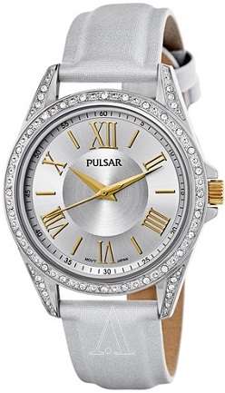 Pulsar Women's Silver Strap Stainless Steel Quartz Watch - ELEGANT !!