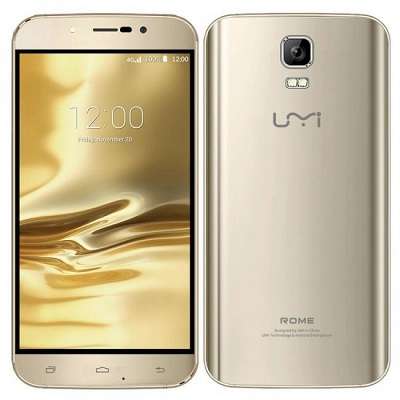 Umi Rome 5.5" Gold Smartphone, Octa Core, Android 5.1, 3G RAM, 16G ROM, 13.0MP - Unlocked