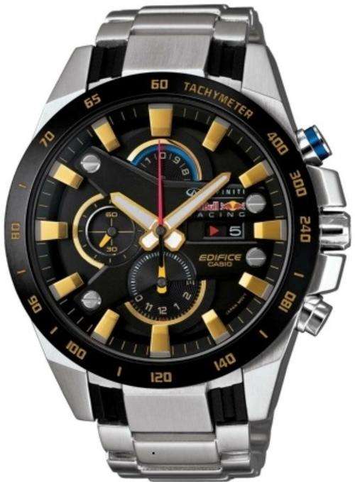 # Valentine Special # Casio Edifice (540RB) Men's Stainless Steel Chronograph Quartz Watch