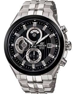 Casio Edifice (556D) Men's Stainless Steel Chronograph Quartz Watch