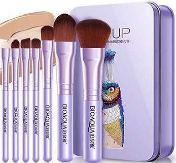 Women's Facial Makeup 7 Piece Brush Sets | 2 COLORS