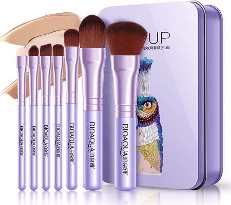 Women's Facial Makeup 7 Piece Brush Sets | 2 COLORS