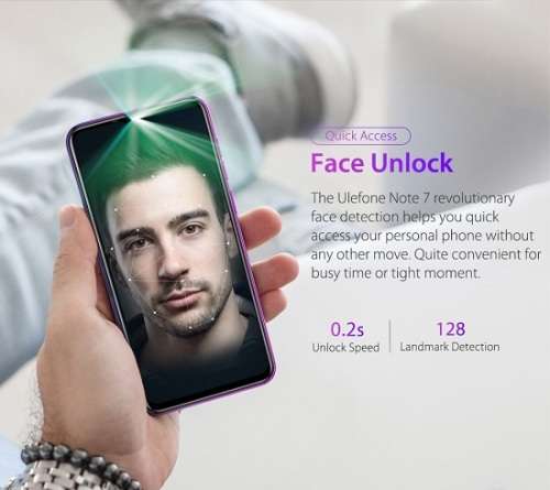 Ulefone Note 7 Smartphone I 4 Cameras I Quad Core Processor I FREE Screen + Phone Cover !!
