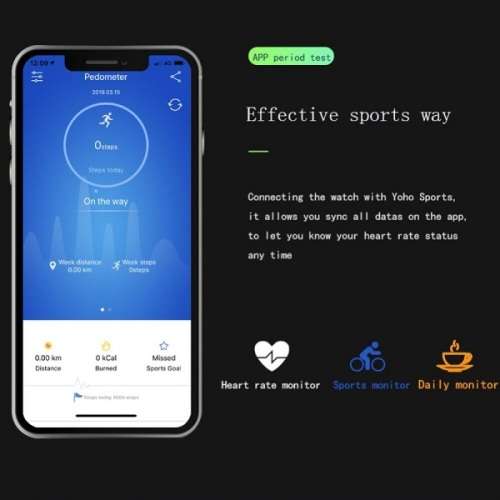 Professional Fitness Bracelet I Heart Rate, Blood Pressure, Blood Oxygen, Calories - 5 Colors