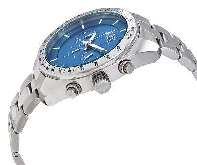 INVICTA Speedway Blue Dial Men's Stainless Steel Watch - BRAND NEW !!