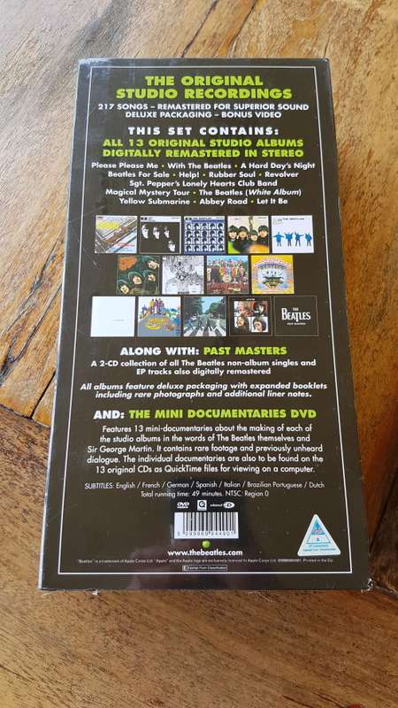 ****THE BEATLES ORIGINAL STUDIO BOX SET RECORDINGS-ALL SEALED AS BOUGHT NEW****