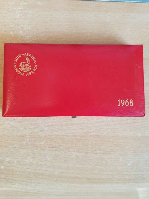 *****1968 SHORT PROOF SET IN LONG PROOF BOX COMPLETE WITH SILVER R1 BUT NO GOLD*****