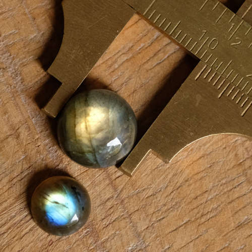 x2 Labradorite Cabochons