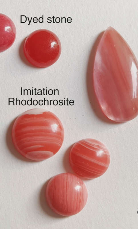 Pink Red Cabochon Parcel