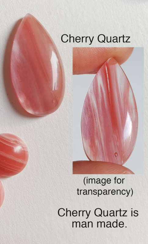 Pink Red Cabochon Parcel