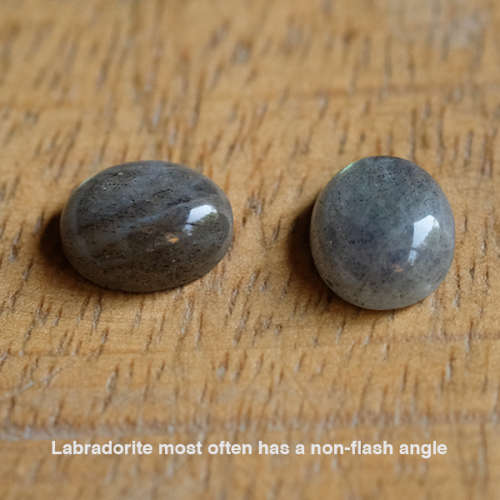 Calibrated Labradorite Cabochon Pair 10x12mm