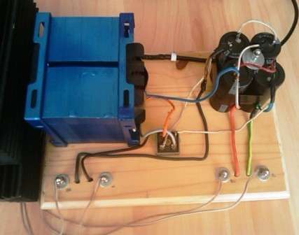 Transformer, Caps / rectifier