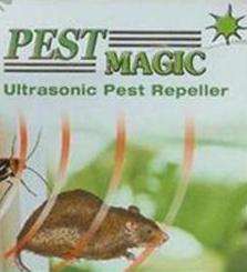 Ultrasonic Magic Pest Repeller + LED Night Light - As seen on TV - (PAIR)