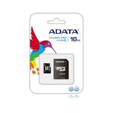 ADATA 16GB MicroSD - Class 4 Memory Card