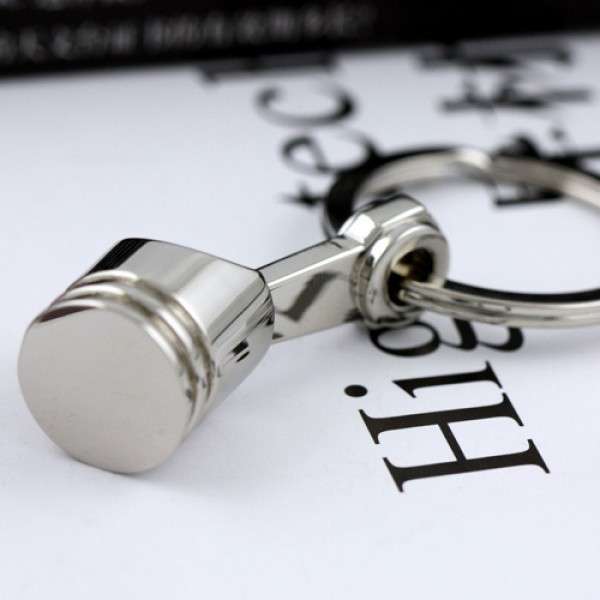 Piston Keyring - Metal High Quality