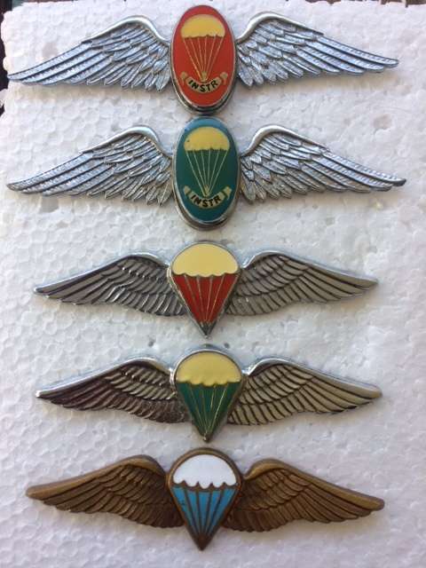 5 Full-size Recce/ Parabat Metal Wings
