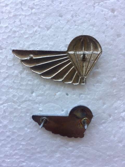 Air Supply Chrome and Enamel Metal Wings (Full-size and Mess dress)