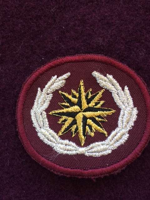 Recce Corporal Shirt (with all cloth badges incl. Forward Air Controller), Pants and Beret