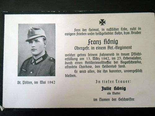## WWII German Soldier Injury/Death Letter ##