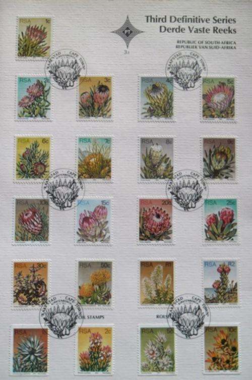 ## Stamps from RSA ** Third Definitve Series ##