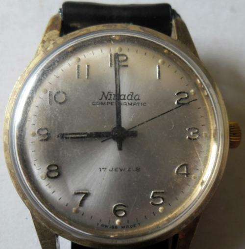 ## Nivada Compensamatic 17 Jewels (working condition, needs new strap) ##