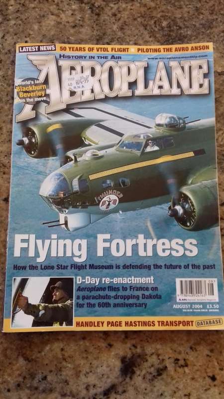 Aeroplane Magazines August 2004