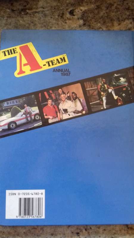 The A-Team Annual 1987 Authorised edition based on the TV series