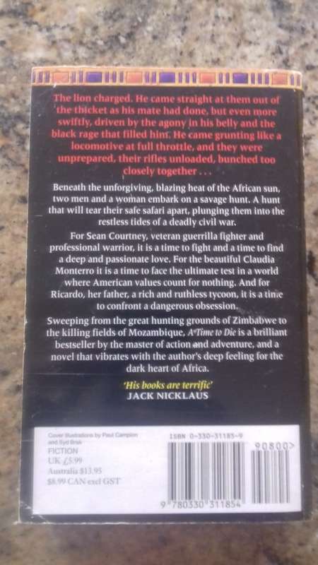 A Time to Die by Wilbur Smith