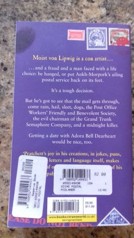 Going Postal by Terry Pratchett