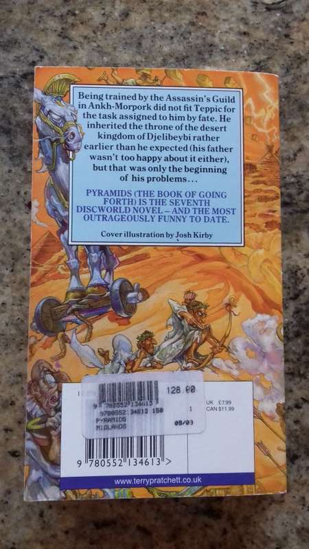 Pyramids A discworld novel by Terry Pratchett