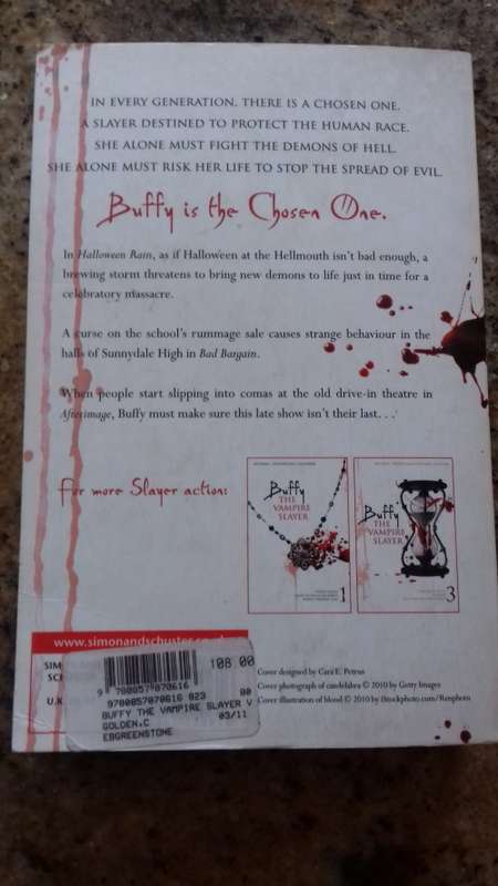 Buffy The Vampire Slayer Halloween rain bad bargain afterimage No 2 by Pierce Askegren (Paperback)