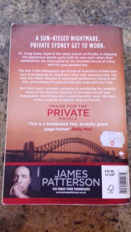 Private Down Under by James Patterson & Michael White (Paperback)
