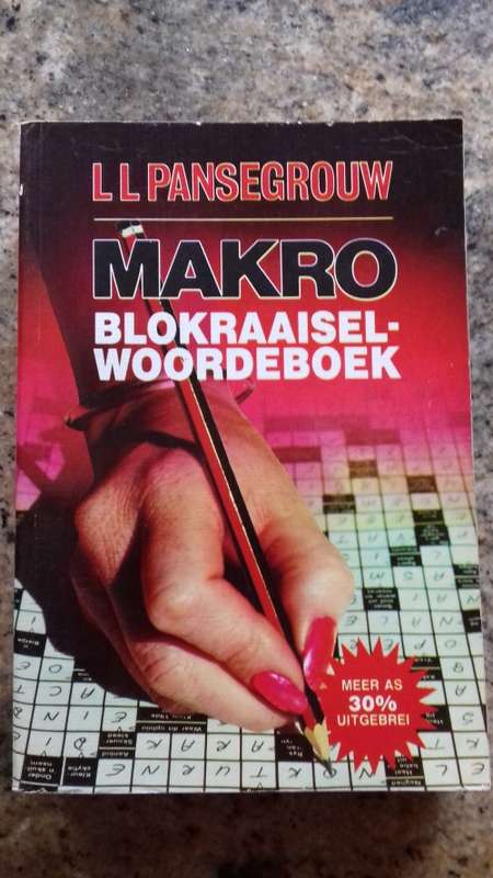 Makro Blokraaiselwoordeboek deur L L Pansegrouw( Paperback)