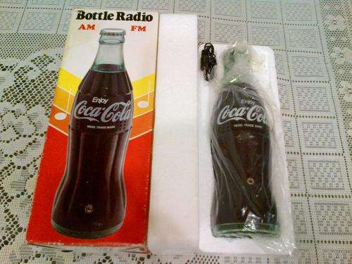 Coke bottle Radio AM/FM
