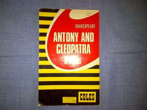 SHAKESPEARE ANTONY AND CLEOPATRA NOTES