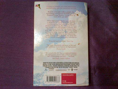 The Kite Runner Marvellous Joanna Trollope Khaled Hosseini pages 324