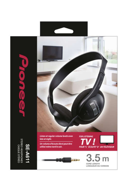 *** TOP SPEC PIONEER "OVER-THE-EAR" TV HEADPHONES *** BRAND NEW UNUSED & BOXED ***