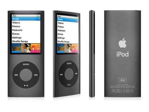 *** APPLE iPOD NANO *** 8 GB ** 4TH GENERATION *** BLACK *** BOXED *** MINT CONDITION ***