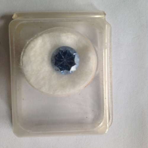 2. 83ct  AURE BLUE AQUAMARINE ROUND CUT..