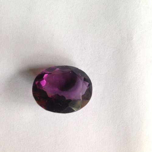 PENDANT SIZE!!!! 15.45ct VIVID VIOLET AMETHYST OVAL CUT..